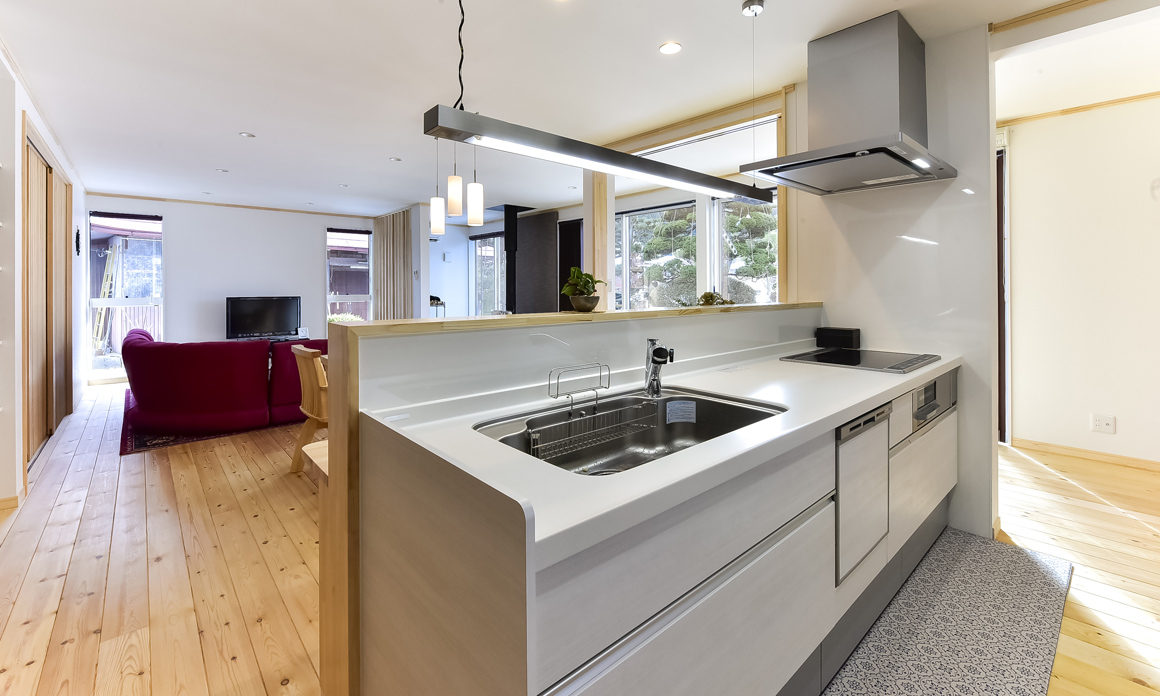 機能的なキッチンリフォームを実施