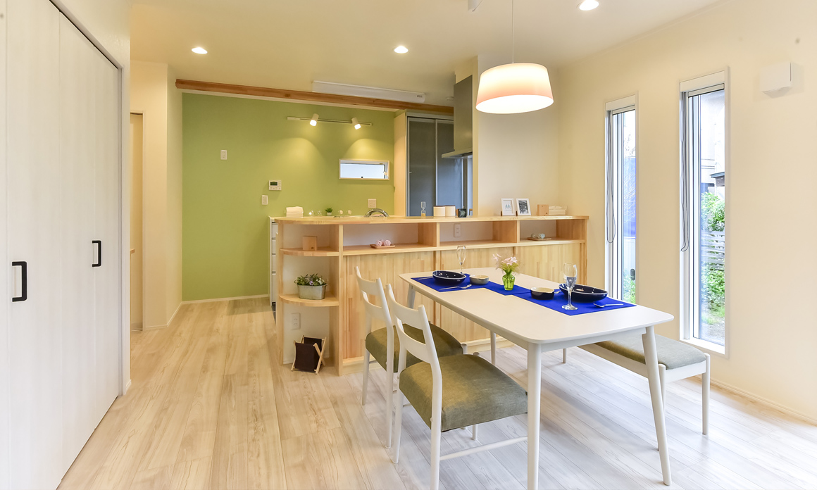 造作家具を設置