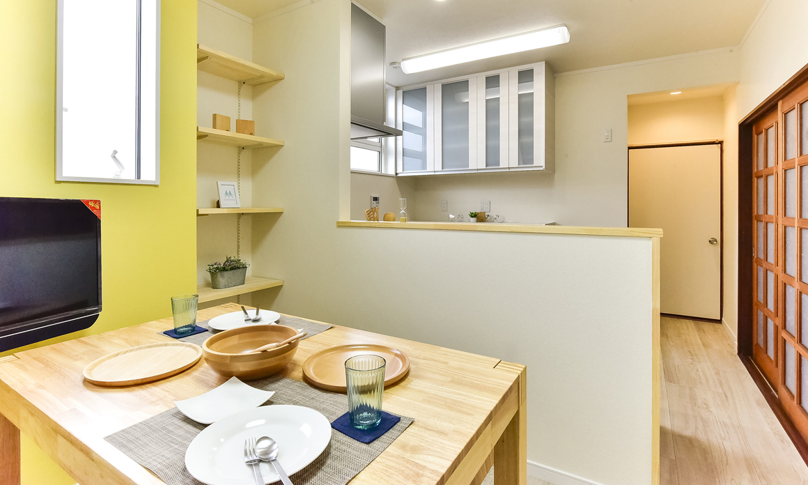 限られたスペースを工夫で快適なLDKへリフォーム