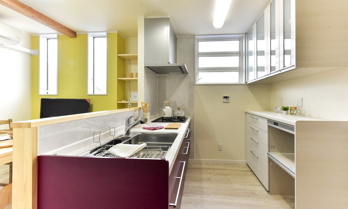 機能的で使いやすいキッチンへ